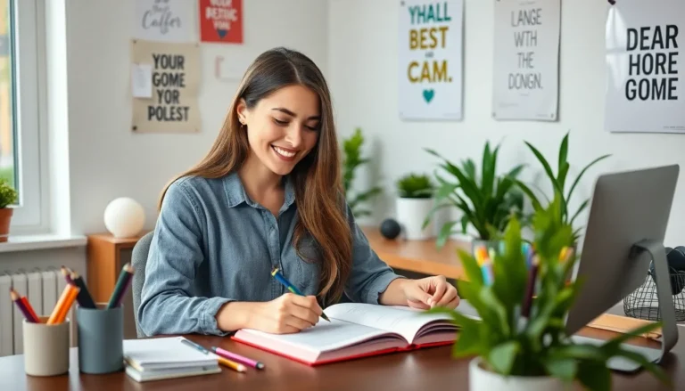 goal setting journal